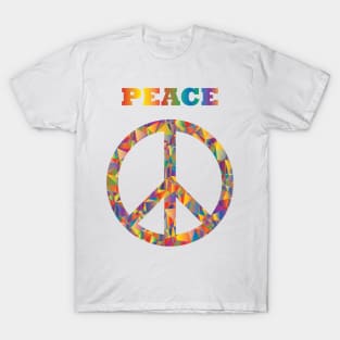 Peace symbol colors T-Shirt